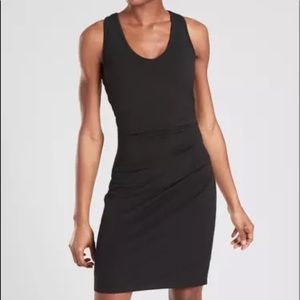 ATHLETA Della Dress Fitted Tank Tee Dress …